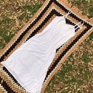 Vintage Sears White Slip Dress